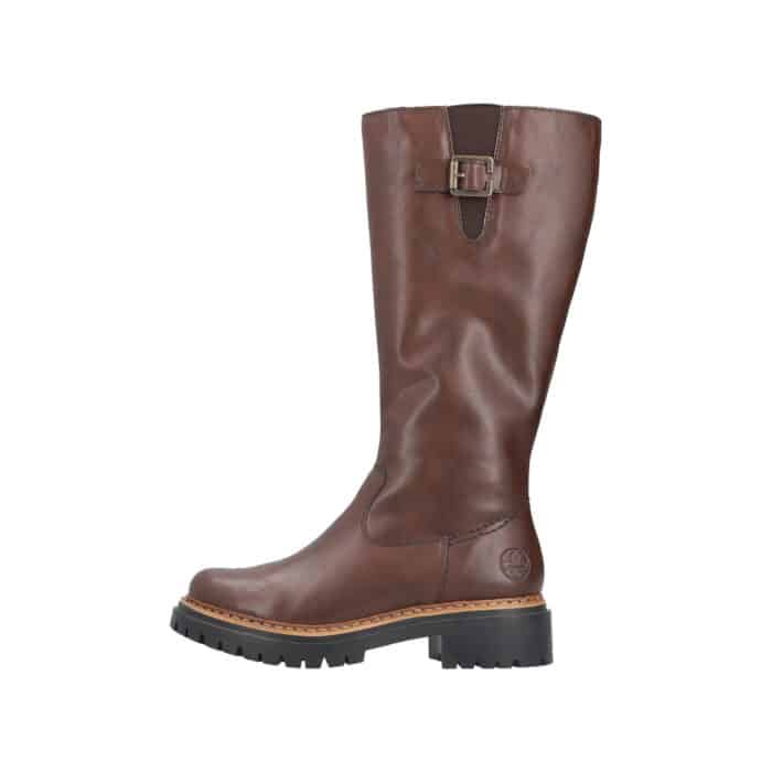Rieker Lang Støvle Dame 72694-25