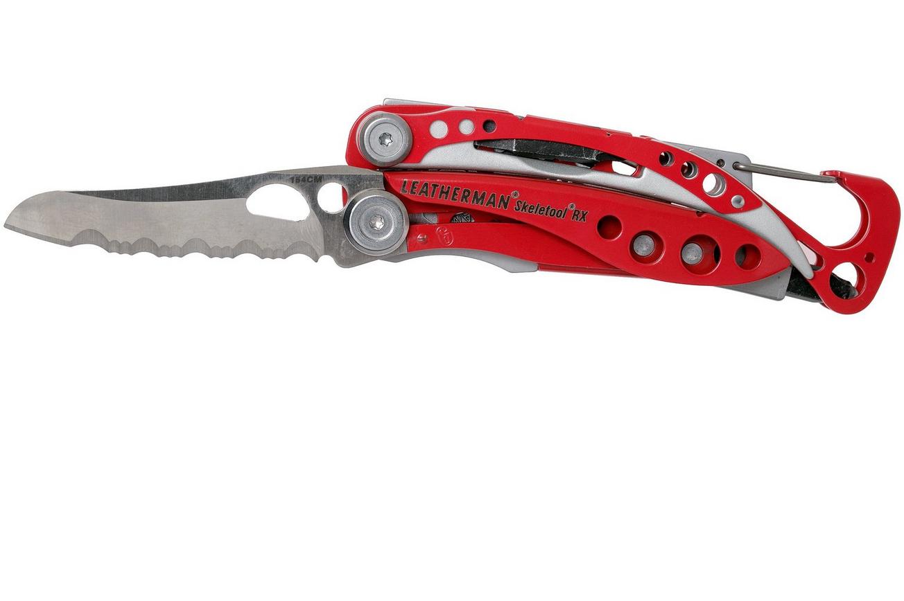 Leatherman Skeletool RX multitool, rood