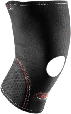 McdavidKniestützbandage mit offener Patella - schwarz