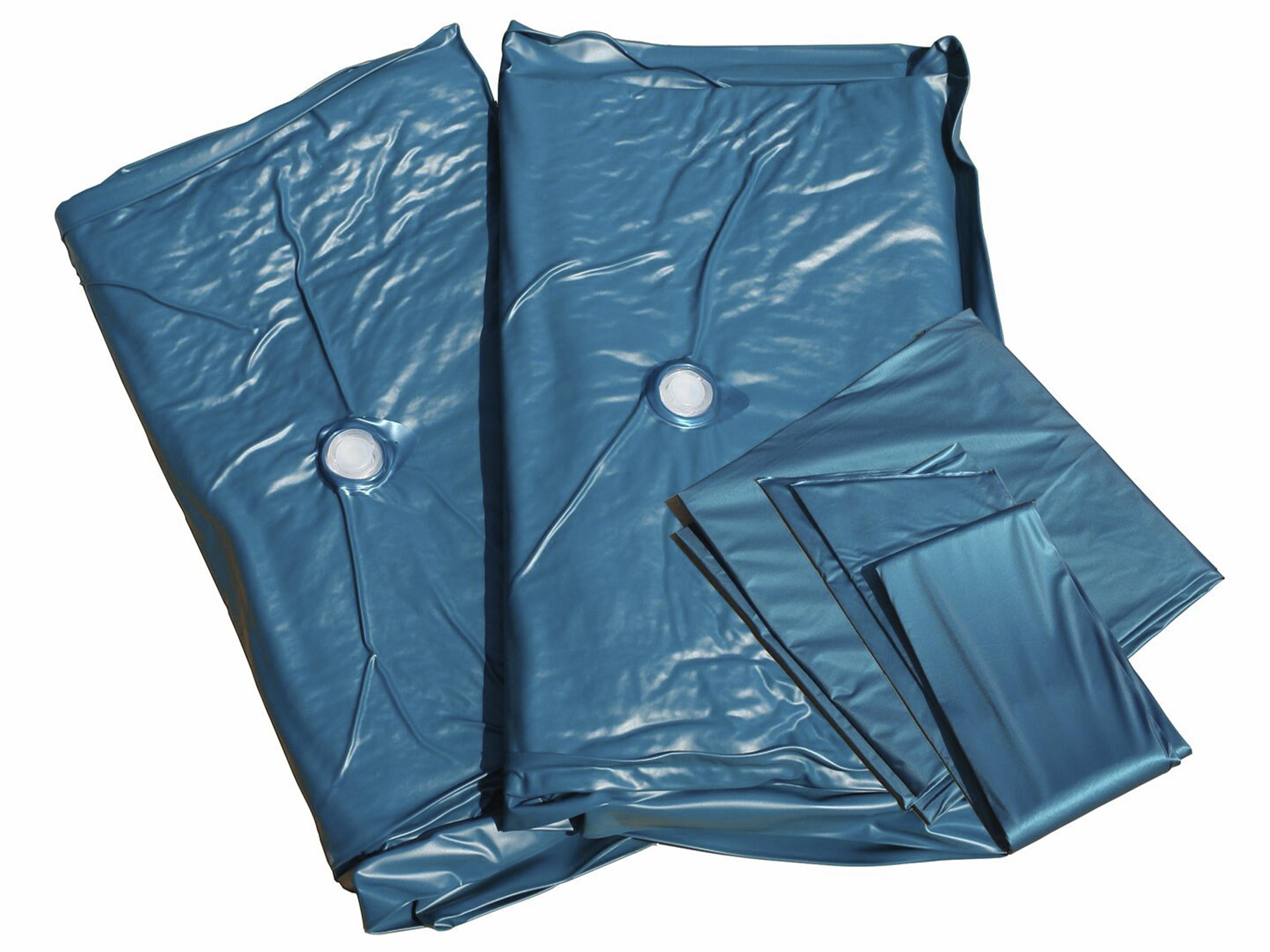 Waterbed Kunstleer ZEN 160 x 200 cm Wit