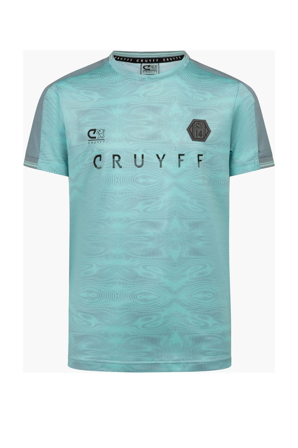Cruyff sportshirt Brooke aqua