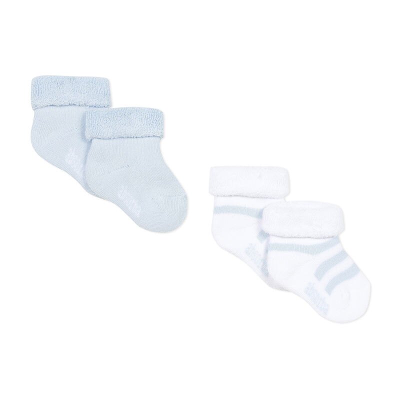 Lot de 2 paires de chaussettes bébé Absorba Aucune nuance
