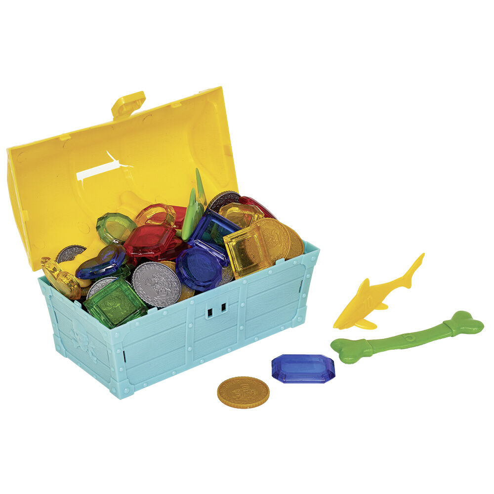 Jeu de plongée lesté chasse au trésor coffre diamants pierre 31 pièces