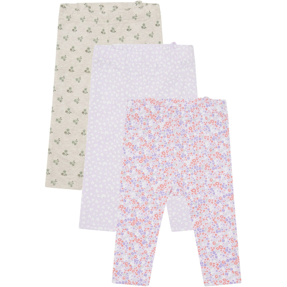 Køb Hust & Claire Wheat Melange Liva Leggings 3-pak