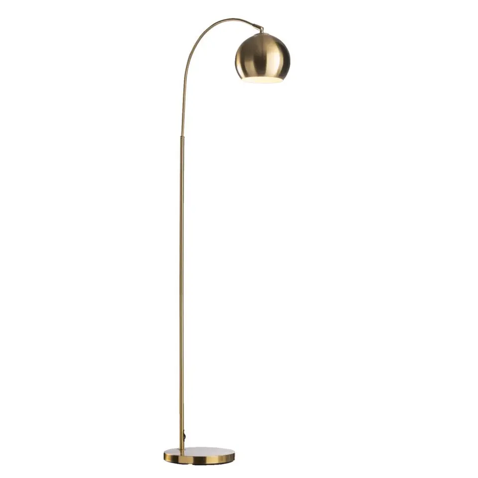 Vloerlamp Dina - goudkleur - 148 x 24 cm