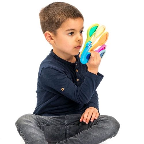 Tender leaf toys pauwenkleuren