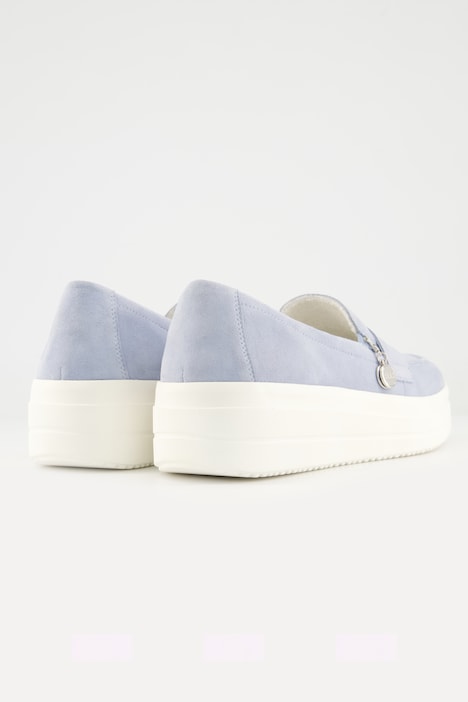 Remonte x Elle Loafer, Suede, Wechselfußbett, Weite G