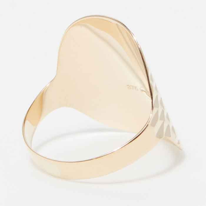 Bague Armadillo - Or jaune 375/1000