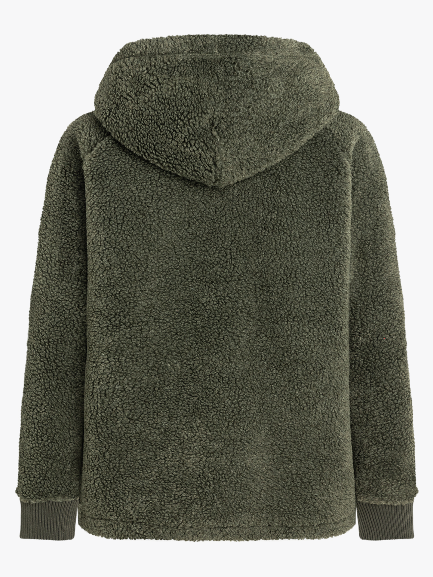 Ground Pile Half Zip Hood
