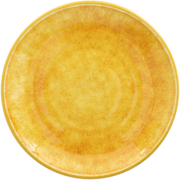 Dolce Frutta Dinerbord - Melamine - Geel