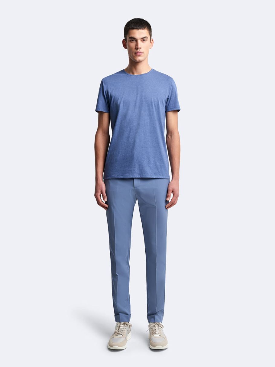 Tee-shirt en coton supima® uni