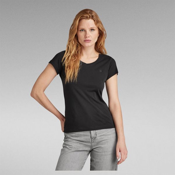 G-star T-Shirt Eyben Slim V T 2.0 Dark Black S