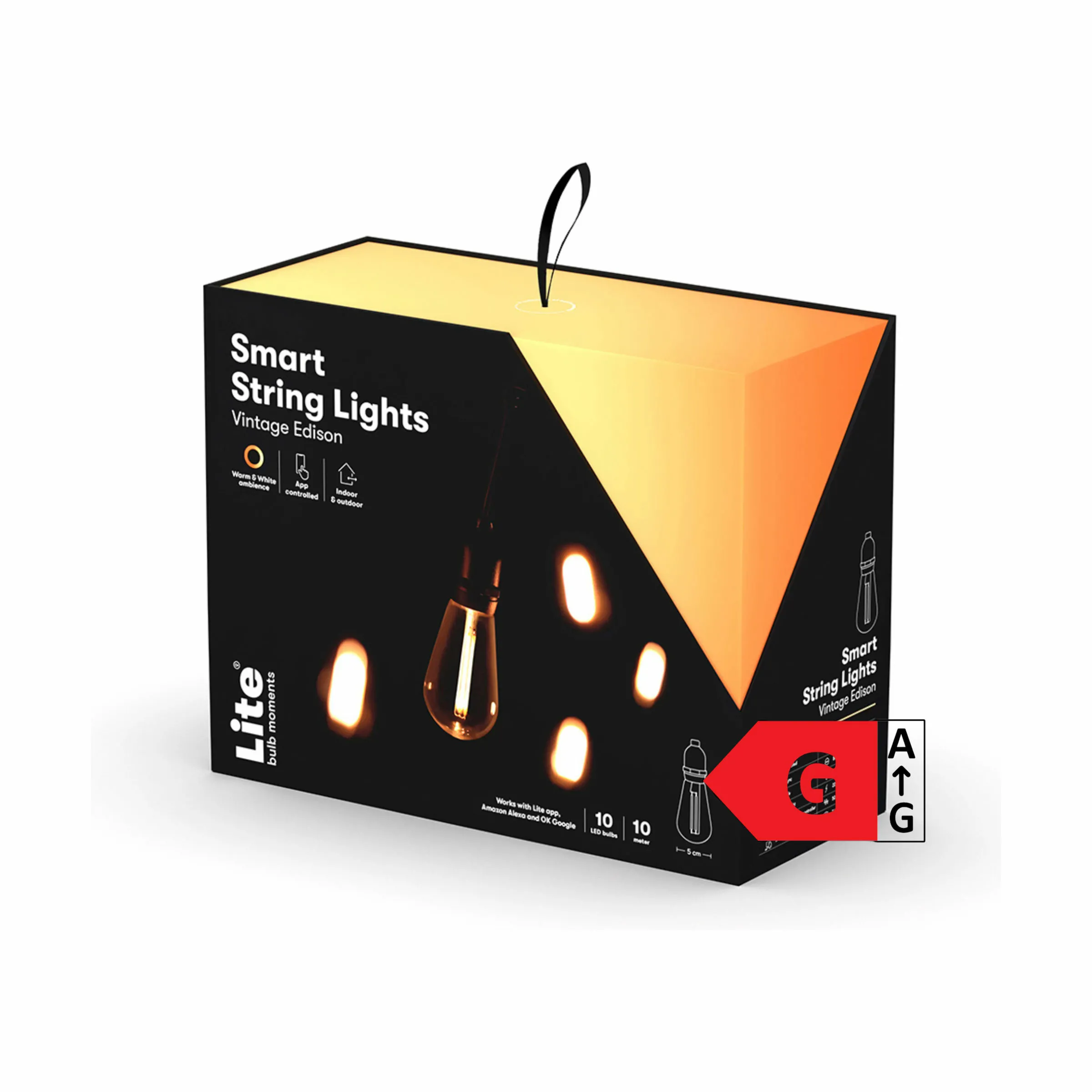 Lite Bulb Moments Smart LED Lyskæde - Vintage