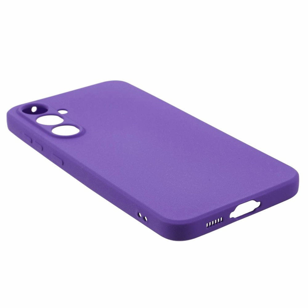 Samsung Galaxy S23 FE Gummi Case Hülle mit Kameraschutz - Violett (Matt)