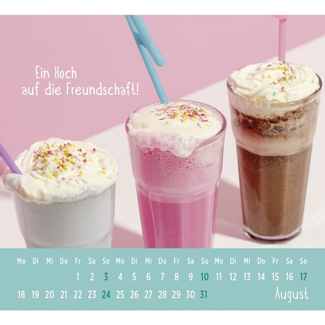 Mini-Kalender 2025 - Der kleine Freundschaftskalender