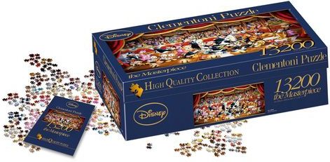 Clementoni - Disney Orchestra - Legpuzzel - Kleurrijk - 13200 Stukjes