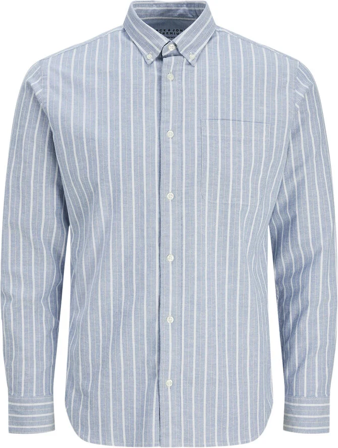 Jack & Jones JPRBROOK OXFORD SHIRT L/S NOOS Night sky/slim fit