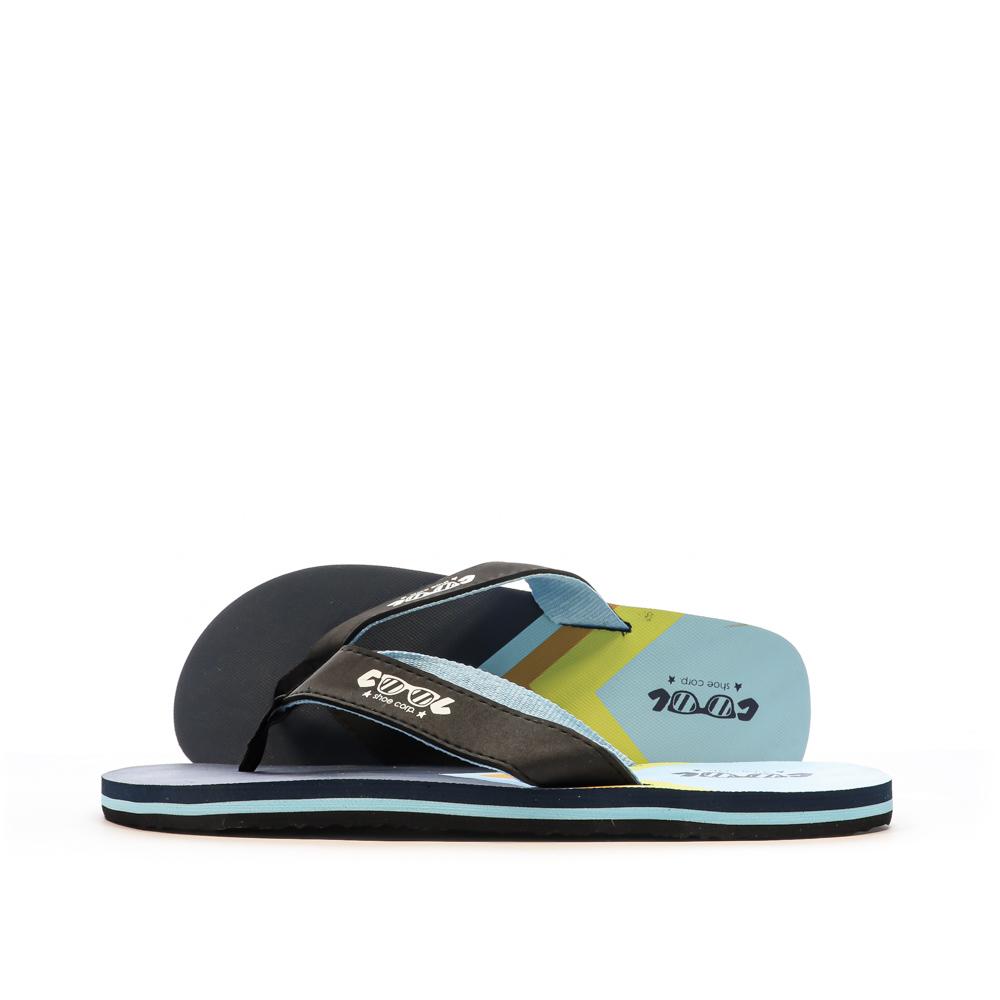 Cool Shoe Tongs Bleu/Noires Homme Cool Shoe Zinc