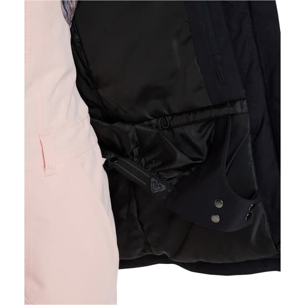 Pantalon de ski ROXY RIDEOUT BIB PT PINK SALT