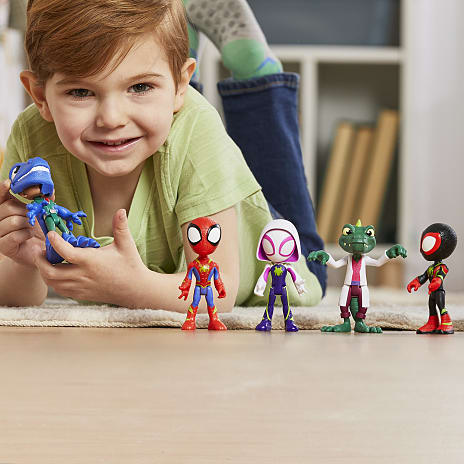 Disney spidey and friends helte og fireben sæt