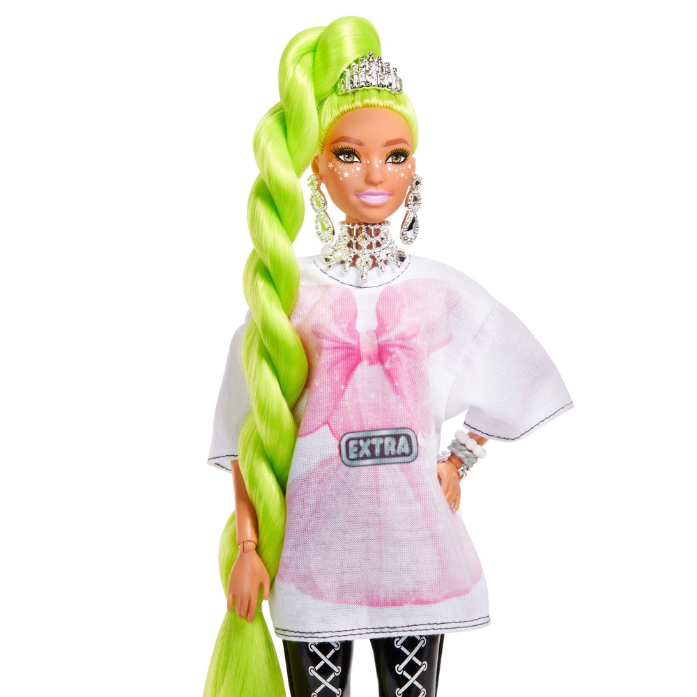 Barbie Extra Puppe 11 mit neongrünem Haar
