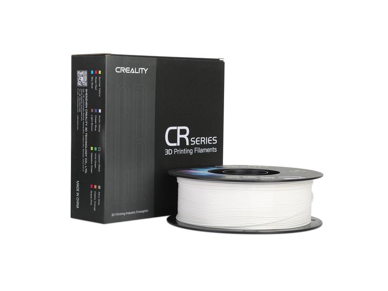 Creality Filament TPU, Weiss, 1.75 mm, 1 kg Hochwertiges TPU Filament für 3D-Drucker
