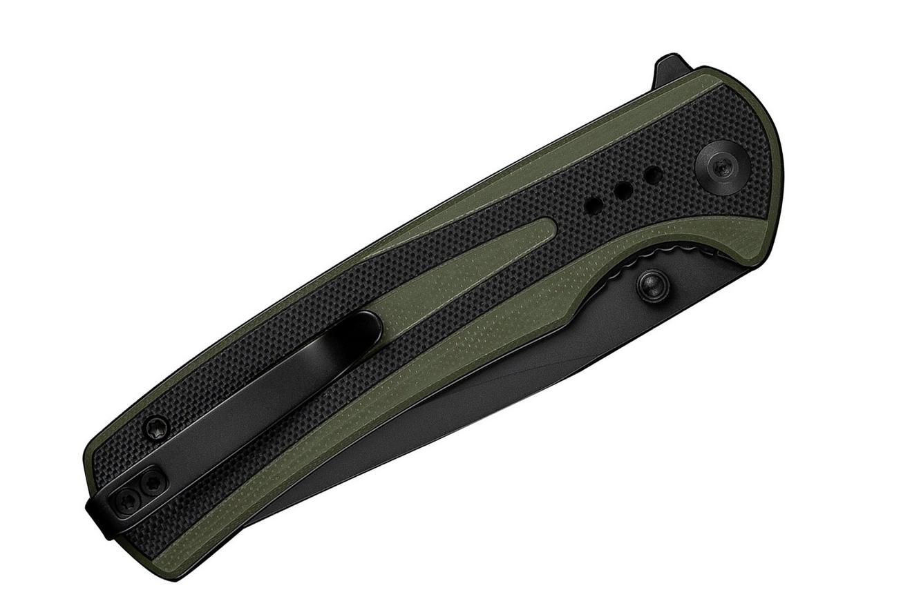 SENCUT Regnator S24057-2 Green/Black G10, zakmes