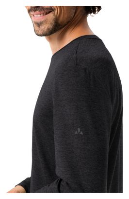 T-Shirt Manches Longues Homme Vaude Essential Noir
