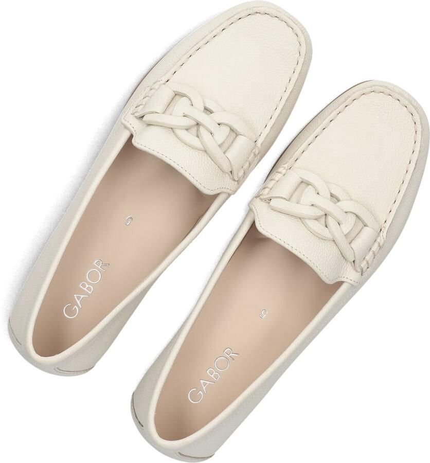 Gabor 201 Loafers Dames Instappers Wit