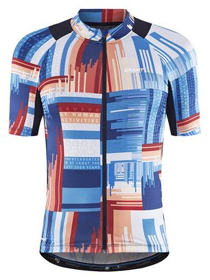 Maillot manches courtes Craft Adv Endur Bleu marine Multi Couleurs