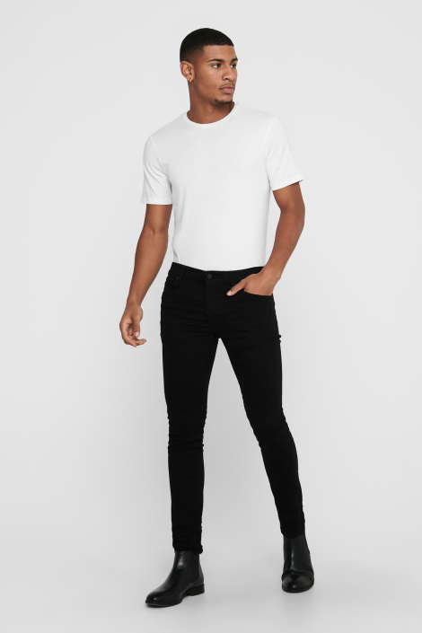Only & Sons zwarte heren jeans
