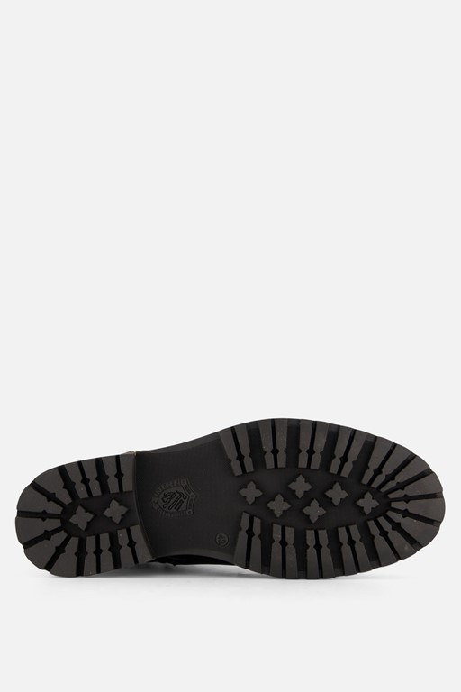 Outfielder Veterboots zwart Leer