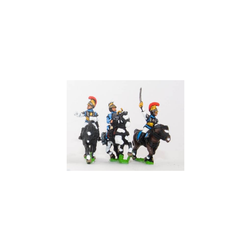 French: Cavalry: Command: Carabinier Officer, Standard Bearer & Trumpeter