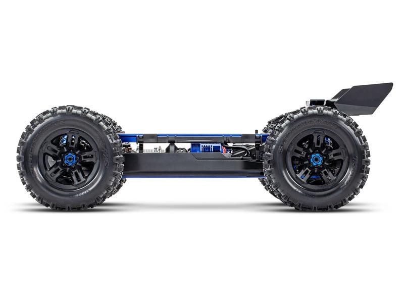 Traxxas Monster Truck Sledge VXL-6S 4WD, Blau 1:8, ARTR Ultimativer Monstertruck für Off-Road Bashing mit bis zu 110 km/h