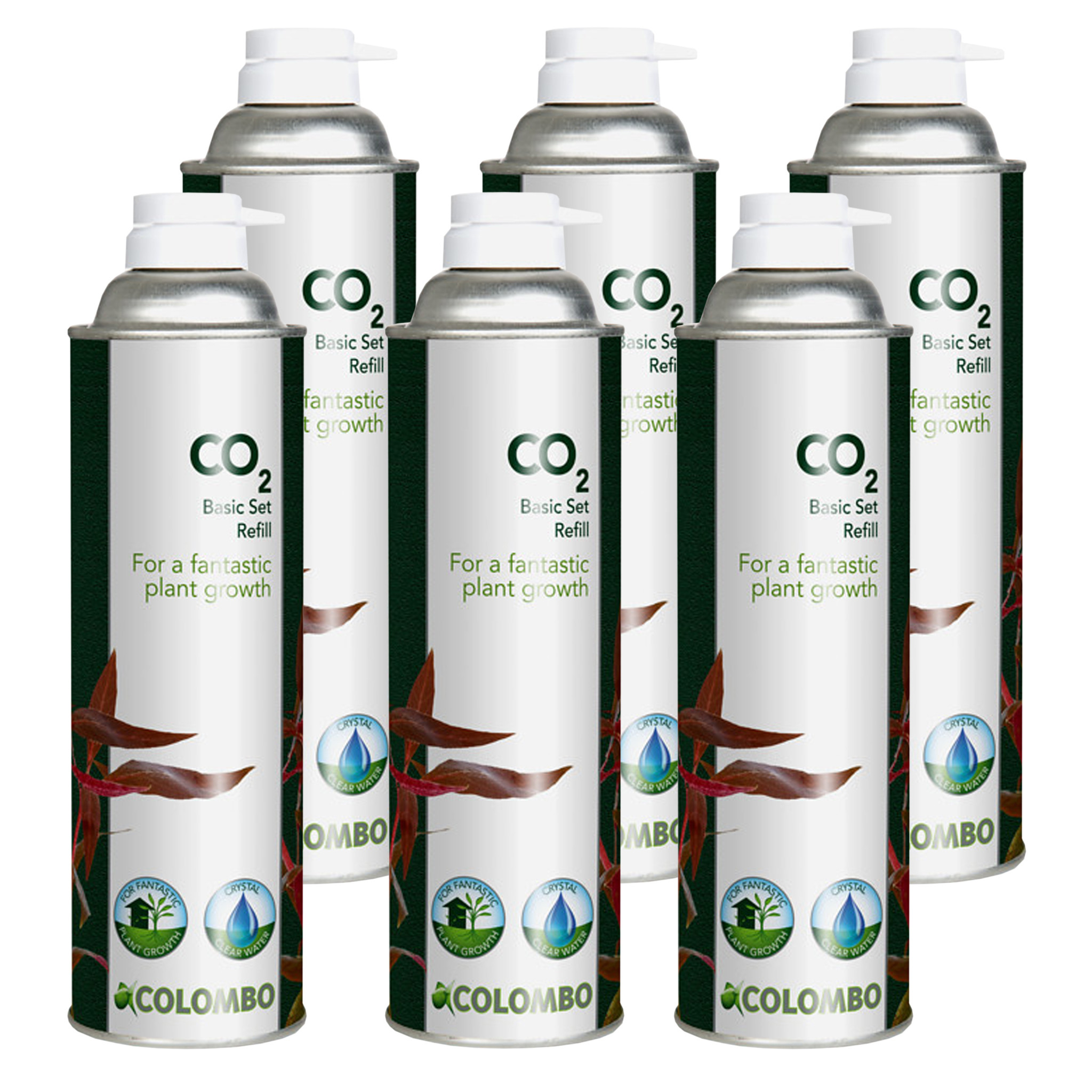 Colombo CO2 Basic Set Navulling 12gr x6 | Vervangfles