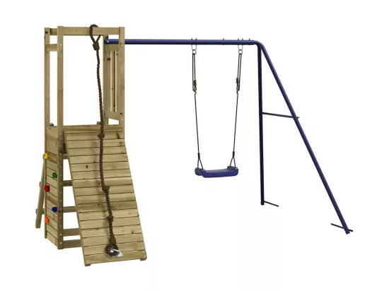 Aire de jeux d'extérieur bois de pin imprégné