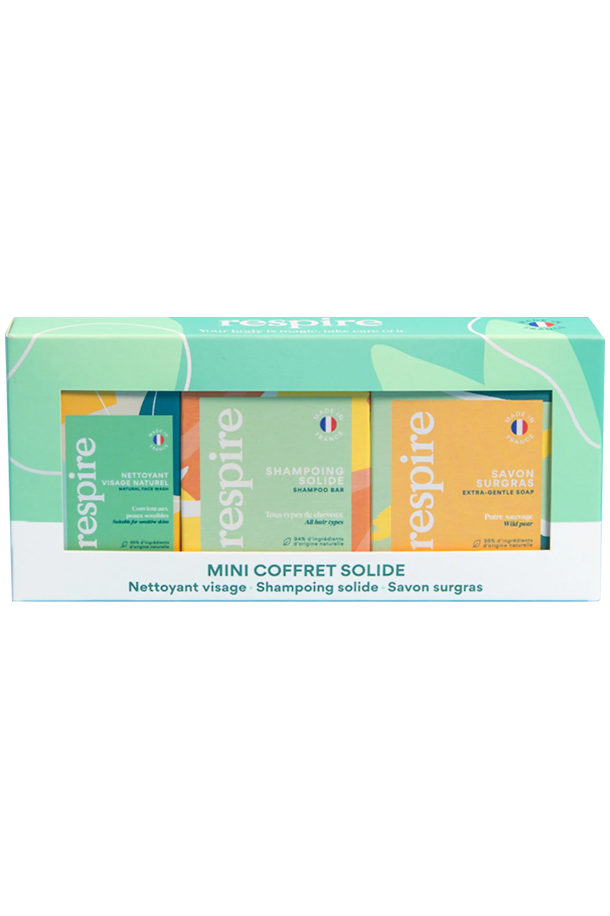 Respire Coffret de 3 mini solides-61 g