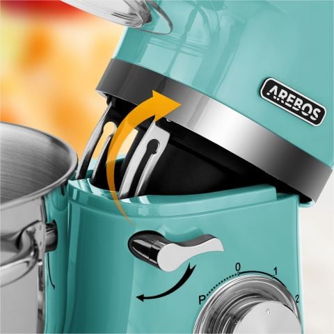 Küchenmaschine mit 2 Rührschüsseln