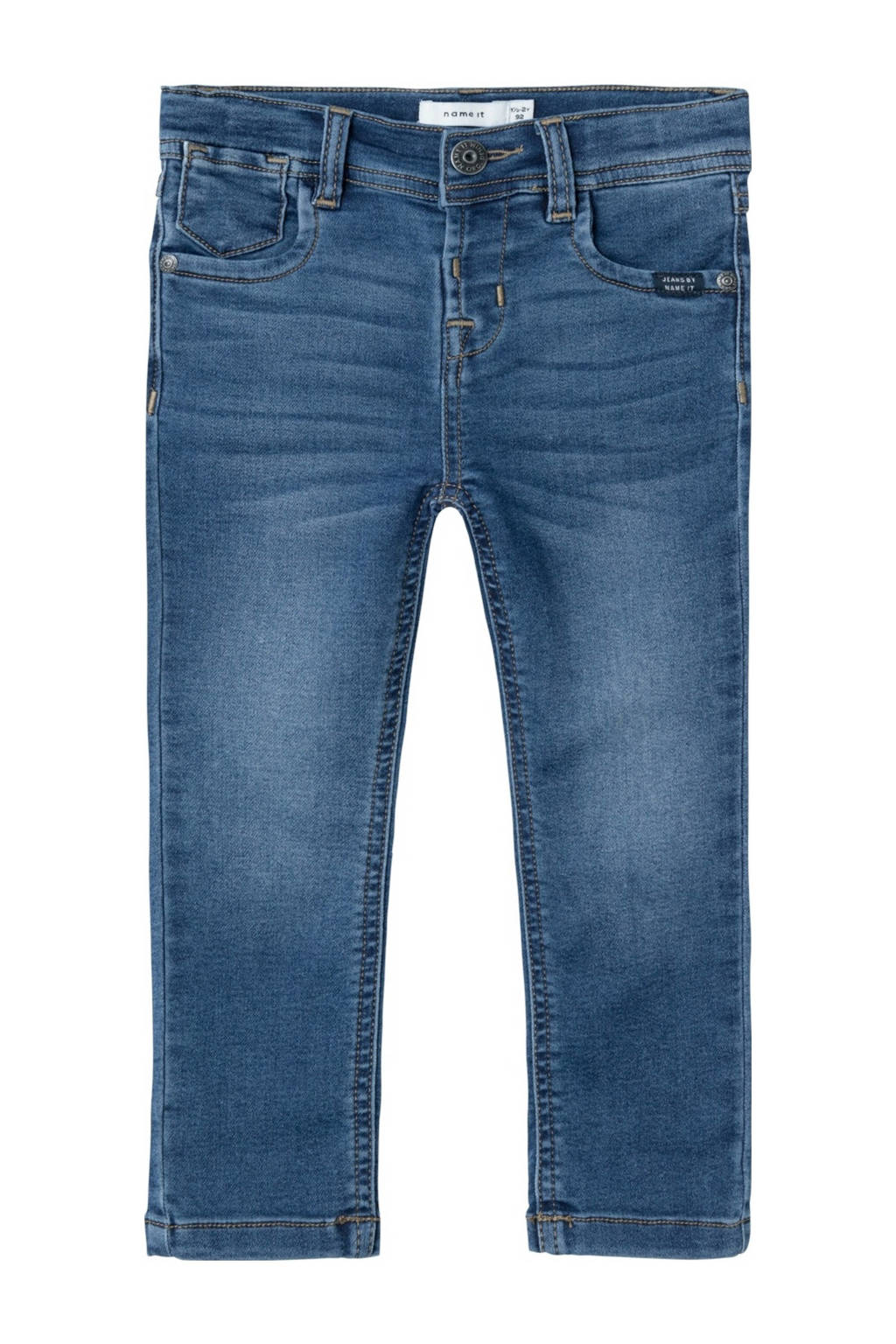 NAME IT slim fit jeans NMMSILAS dark blue denim