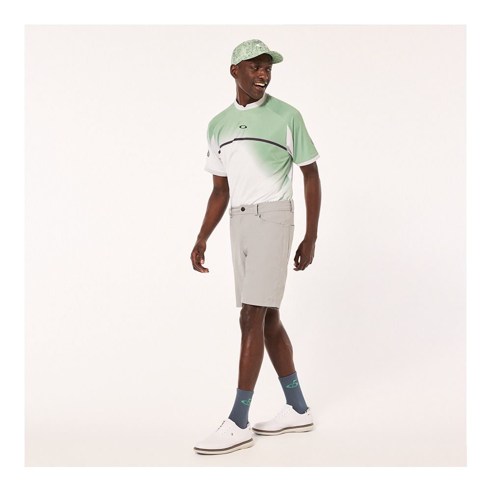 Oakley SAND CAMO - Polo Homme new jade