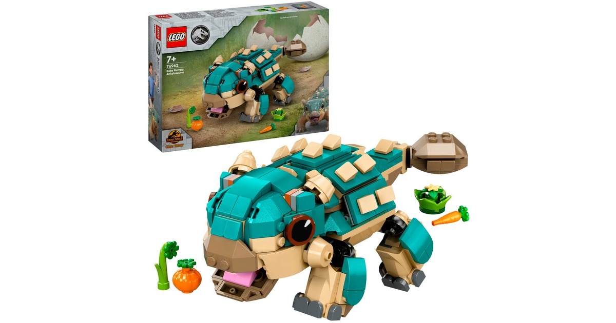 LEGOJurassic World - Baby Bumpy: Ankylosaurus Constructiespeelgoed  (76962)