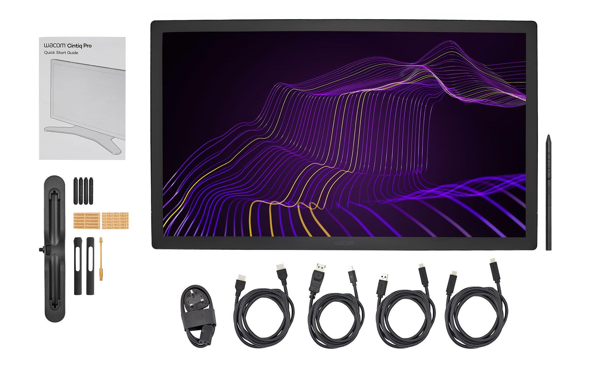Stift-Display Cintiq Pro 27 mit Standfuss<br>Leistungsstarkes 26.9