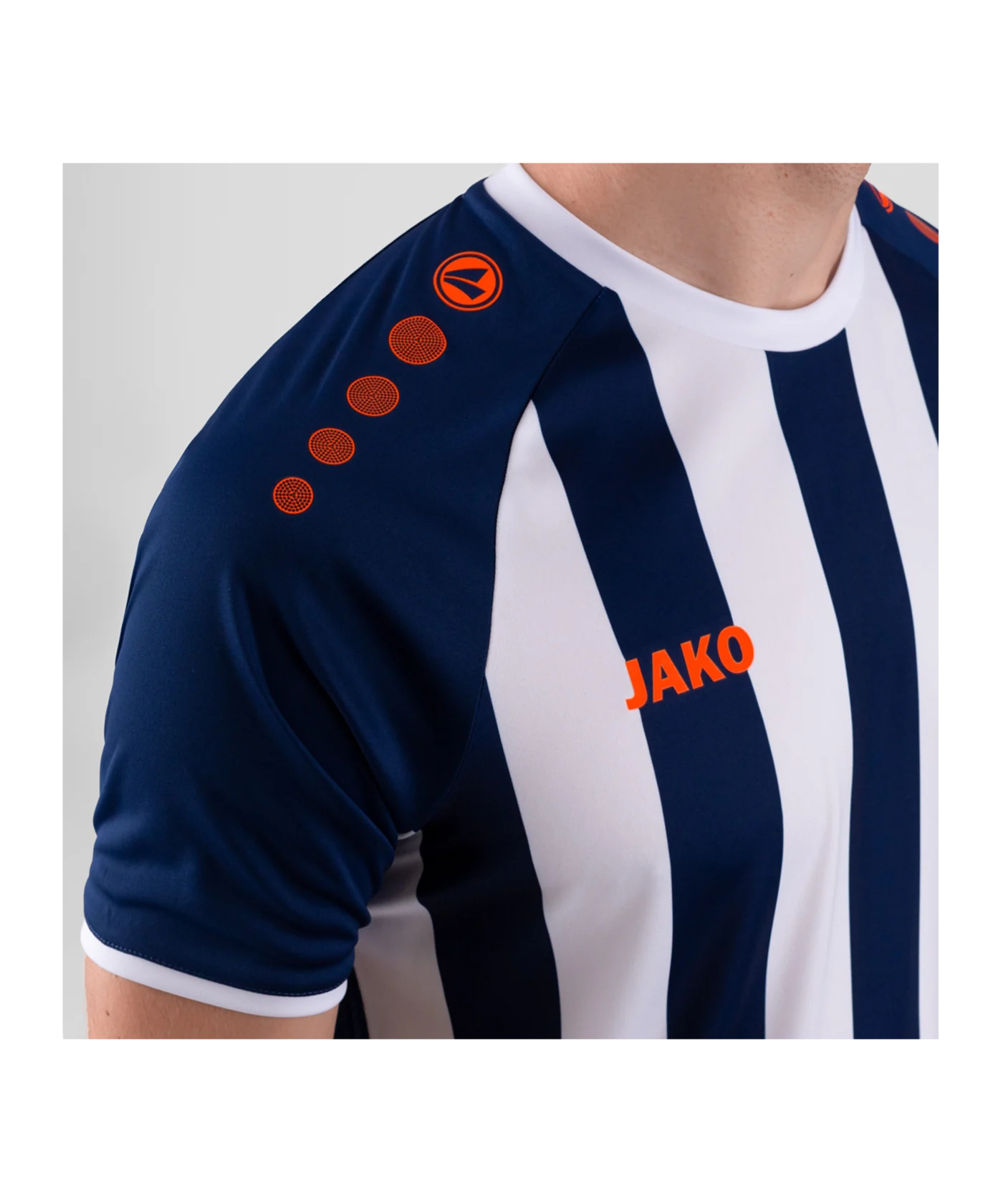 JAKO Inter Trikot Dunkelblau Weiss F935
