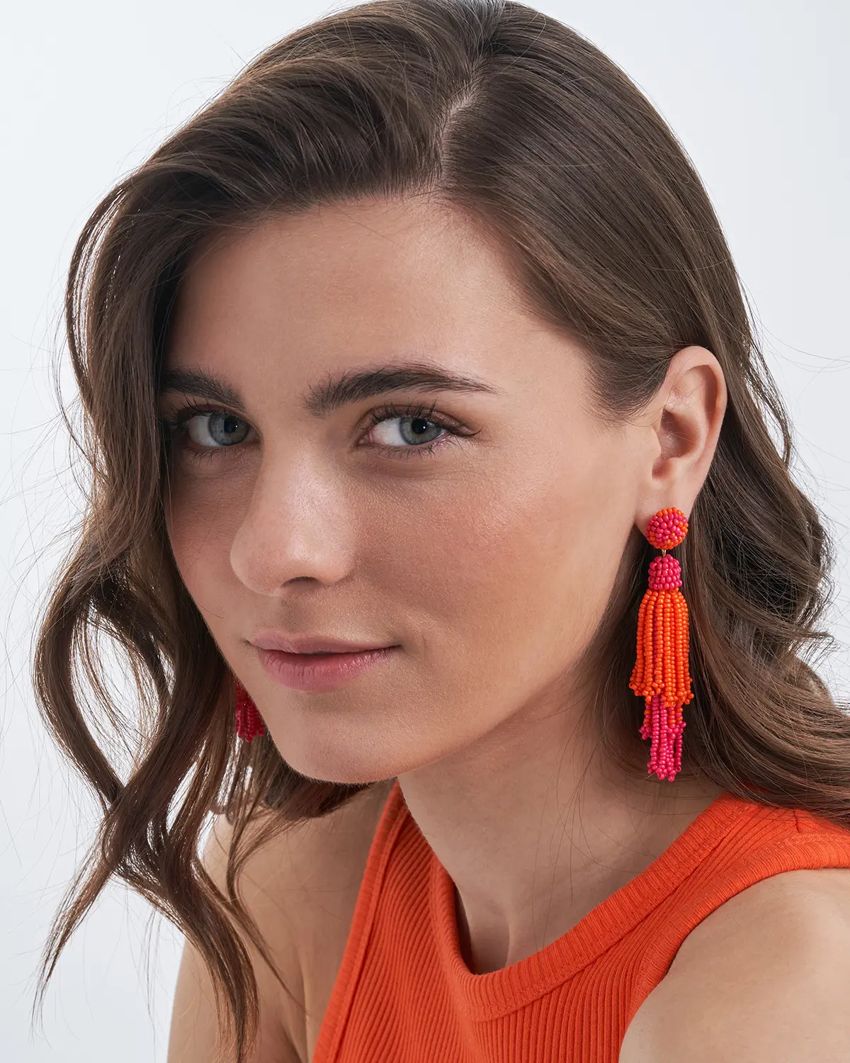 Ohrstecker - Vibrant Tassel