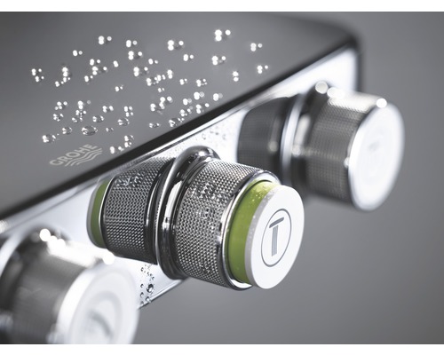 Douchekolom incl. thermostaat GROHE Euphoria SmartControl System 310 Cube Duo chroom 26508000