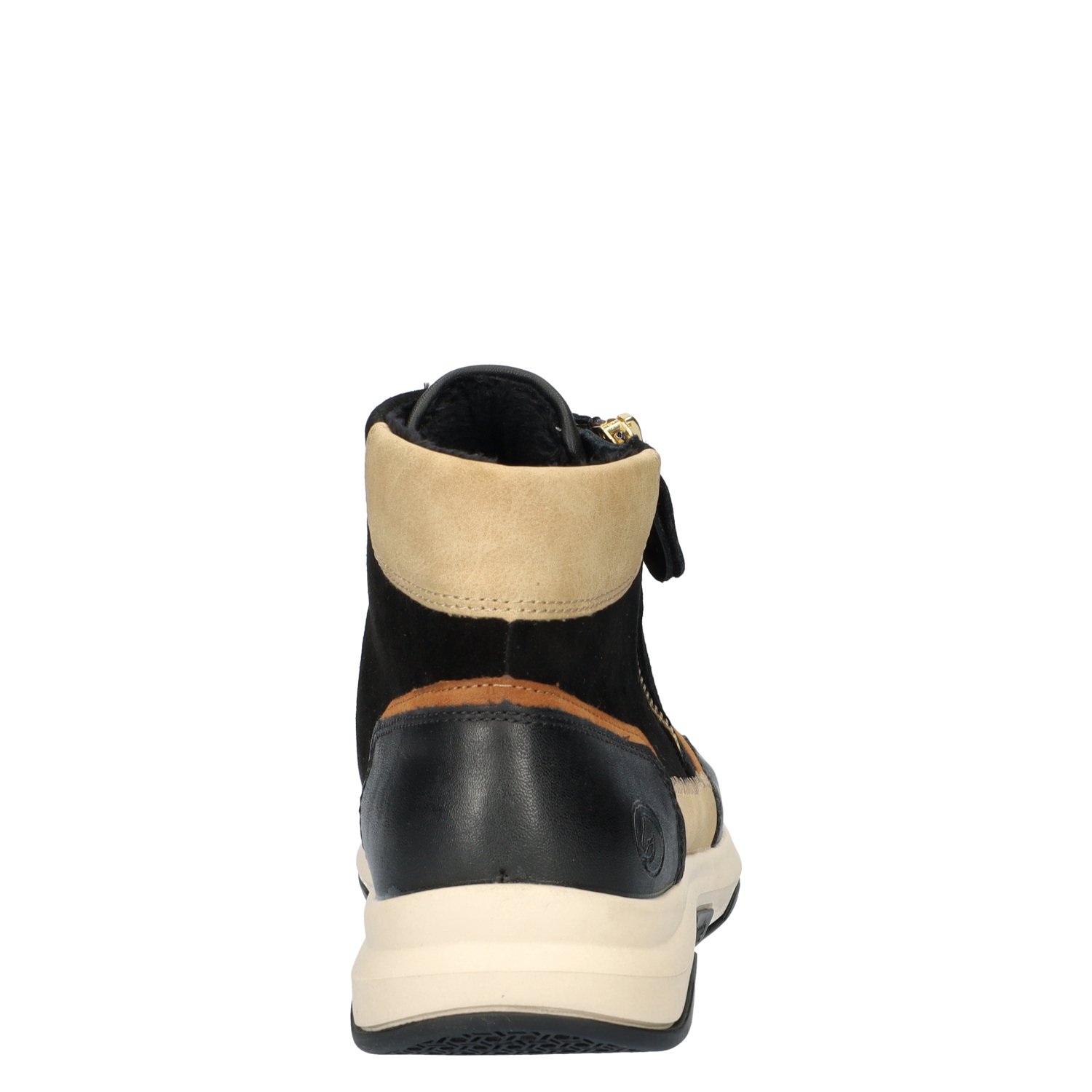 Remonte dames hoge sneaker Remonte Zwart