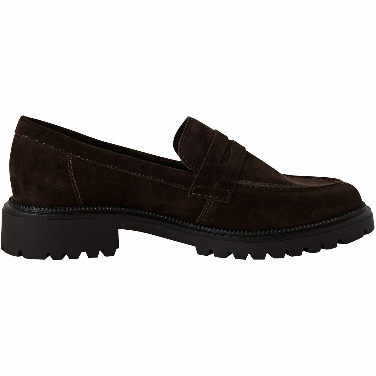 TAMARIS<br>Mocassins em leer
