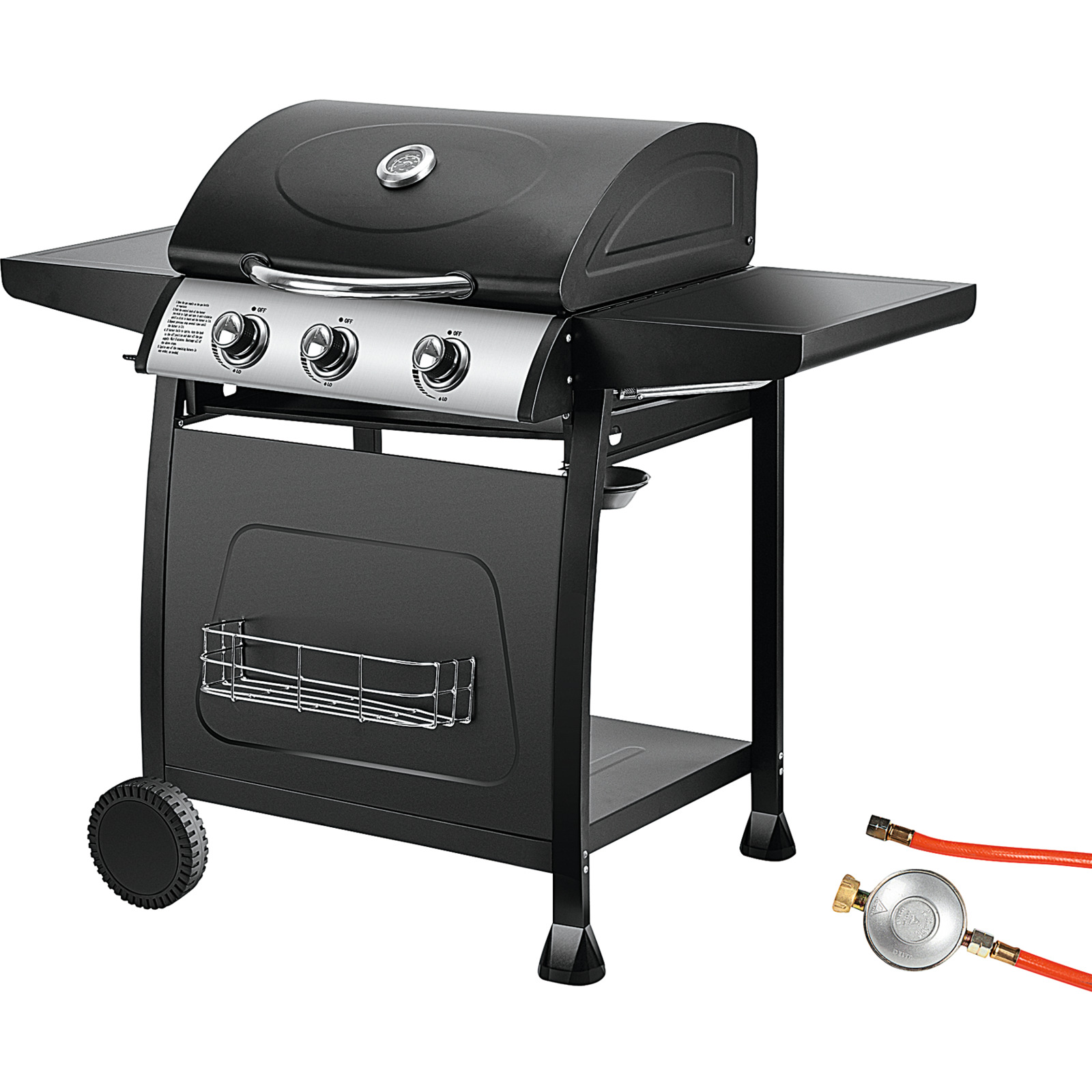 Ohmex Gasgrill 3B inkl. Schlauch 60x42cm
