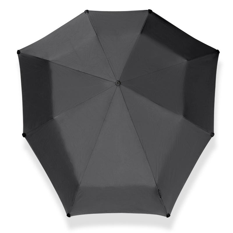 Senz° Mini Automatic Opvouwbare Storm Paraplu Zwart