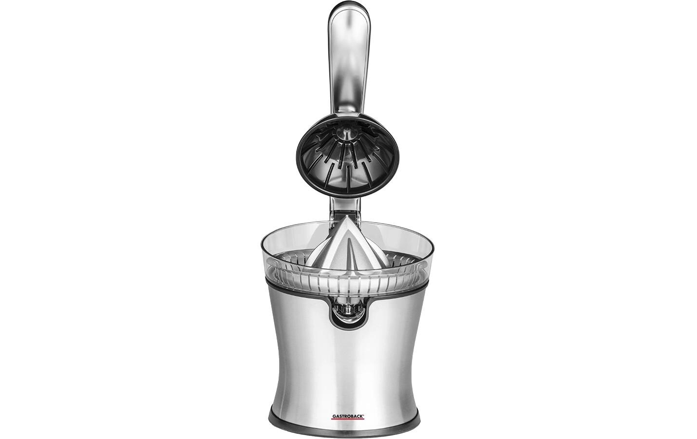 Zitruspresse Advanced Pro S Silber<br>Schwere Zitronenpresse aus Gusseisen
